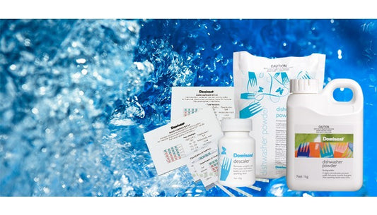 How does water hardness affect cleaning performance?
